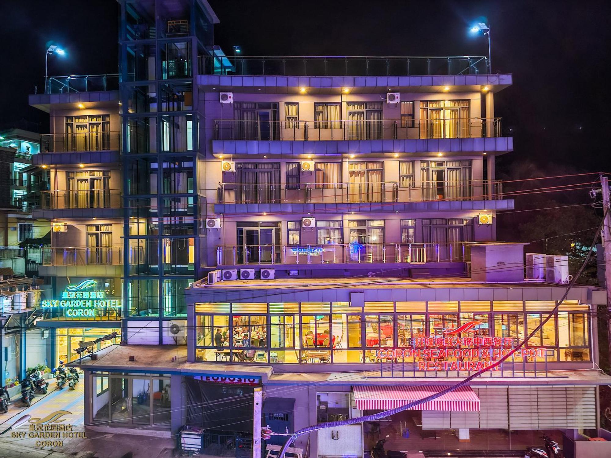 Sky Garden Hotel Coron Exteriör bild